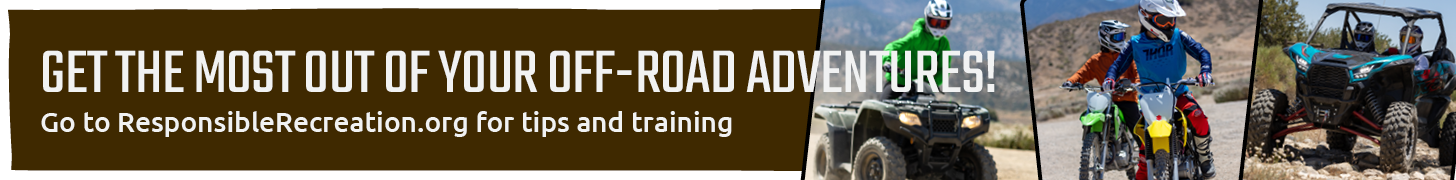 atv, dirtbike, rov training banner